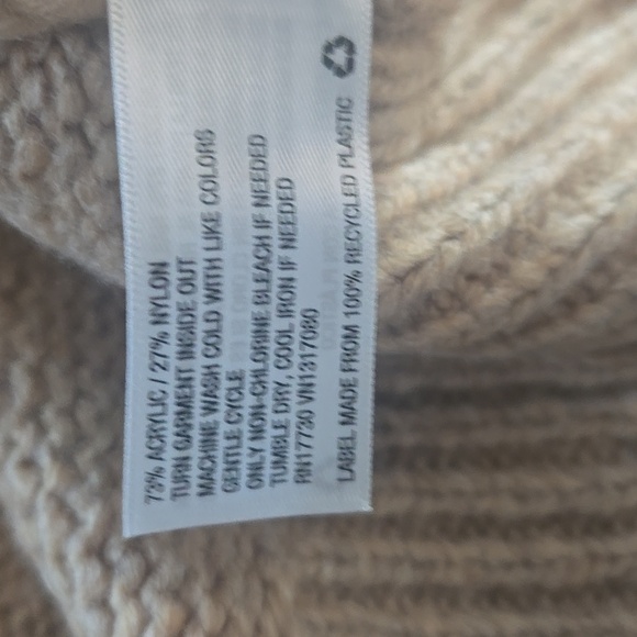 NWT A New Day Tan Crew Neck Sweater Dress Size XS - Picture 8 of 8